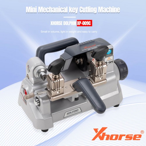 2024 XHORSE XP0900CH DOLPHIN XP-009C Key Cutting Machine Without Battery for Single-Sided and Double-Sided Keys
