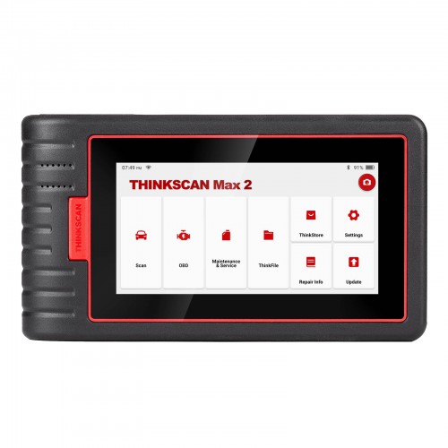 THINKCAR ThinkScan Max 2 Full System Diagnostic 28 Maintenance Functions Lifetime Free Update Support CAN-FD