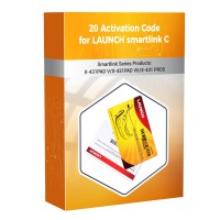 Carte d'activation 20 fois pour Launch X431 Smartlink C Super Remote